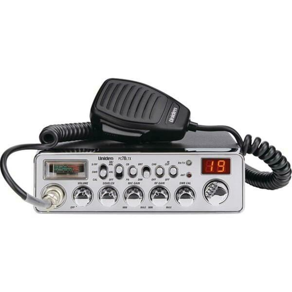 Fivegears 40-Channel CB Radio with SWR Meter, Black FI16308